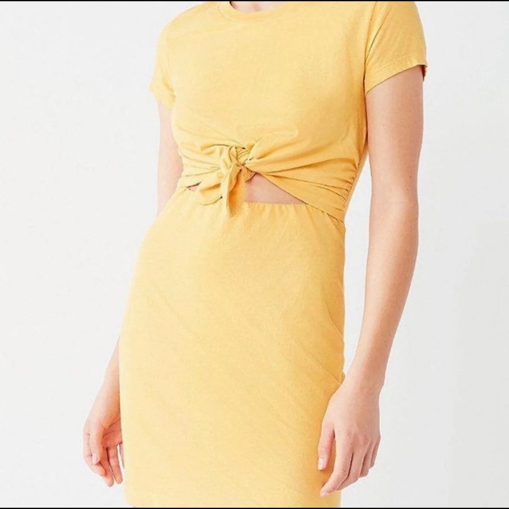 UO Tie Front Dress